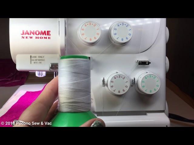 Simple Serging 103:  3-Thread Overlock Stitches & Rolled Hems