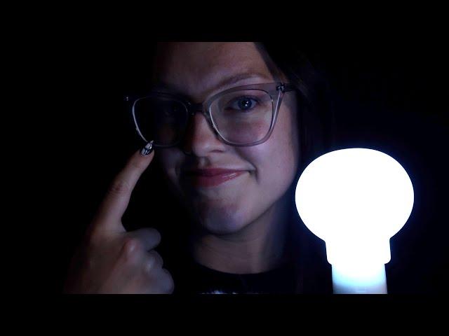 ASMR Focus on Me & Follow my Instructions for a Deep, Dark Slumber- spooky light triggers, halloween