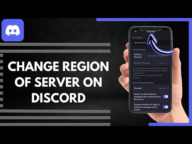 How To Change Region Of Server On Discord