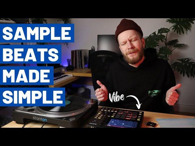 BEST WAY TO MAKE SAMPLE BEATS // Keeping Things Simple on the MPC One