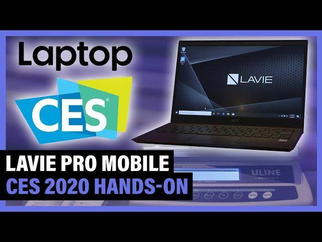 Hands-on with the Lavie Pro Mobile | Laptop Mag at CES 2020