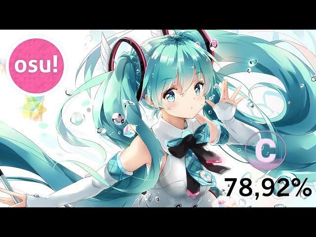 Osu! "Colorful (Prismatic)" 78,92% C 6,36 by Sotarks