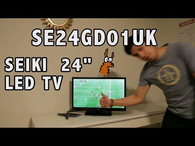 Seiki LED TV SE24GD01UK Unboxing, Test and Review