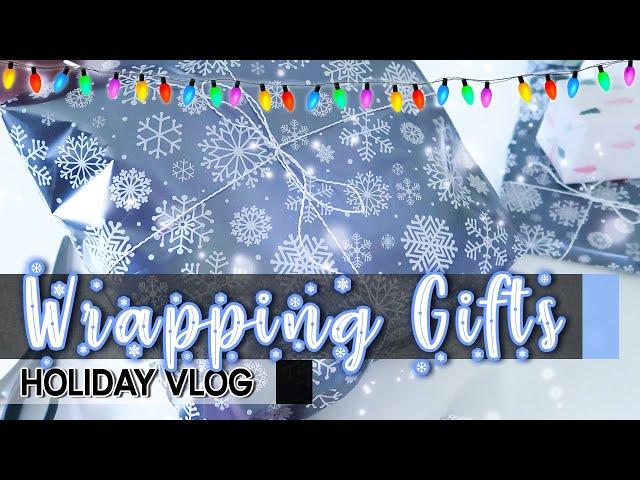 Wrapping my friends gifts! || Gift Wrapping Vlog 2020