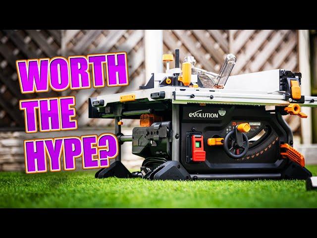 Why This Table Saw is ALWAYS Sold Out – Evolution R255TBL Review