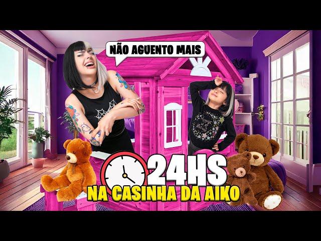 24 HORAS PRESAS NA CASINHA DA AIKO *Quem venceu?