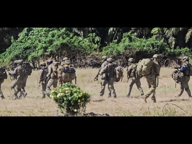 SABAH digegar tentera tiga negara sahabat MALAYSIA.Amerika Syarikat dan Australia.LATIHAN