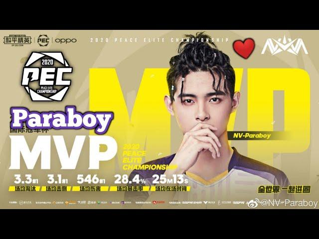 Para Para Paraboy • MVP of PEC 2020 • NV XQF Paraboy PEC Highlights