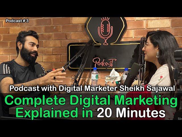 Complete Digital Marketing Explained in 20 Minutes | Podcast with Sheikh Sajawal