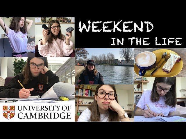 WEEKEND IN THE LIFE OF A CAMBRIDGE STUDENT | STUDY WITH ME