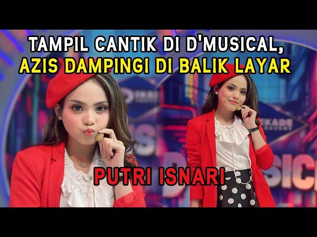 Putri Isnari Tampil Cantik di D'musical, Azis Dampingi di Balik Layar