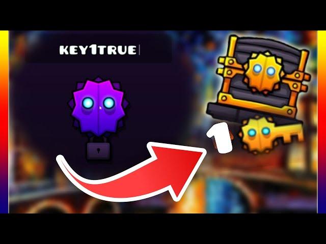 A NEW SECRET CODE DISCOVERED IN THE WRATH! (How to Get Gold Key for Wrath Geometry Dash 2.207)