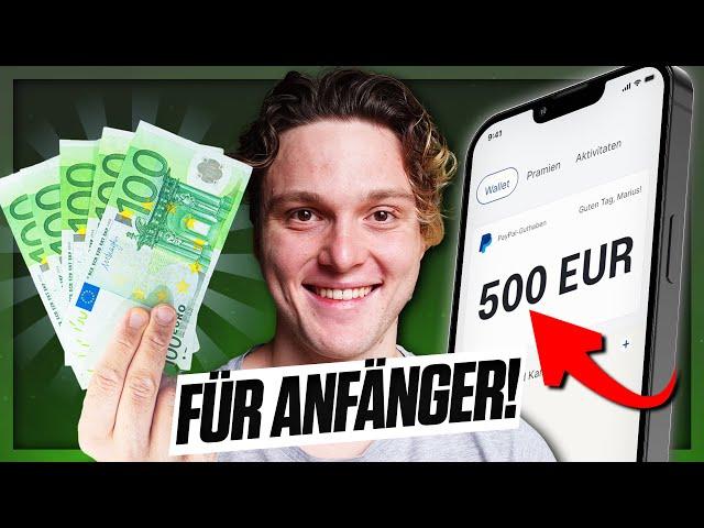 Die 4 FAULSTEN Wege um online Geld zu verdienen (500€/Tag) als Anfänger