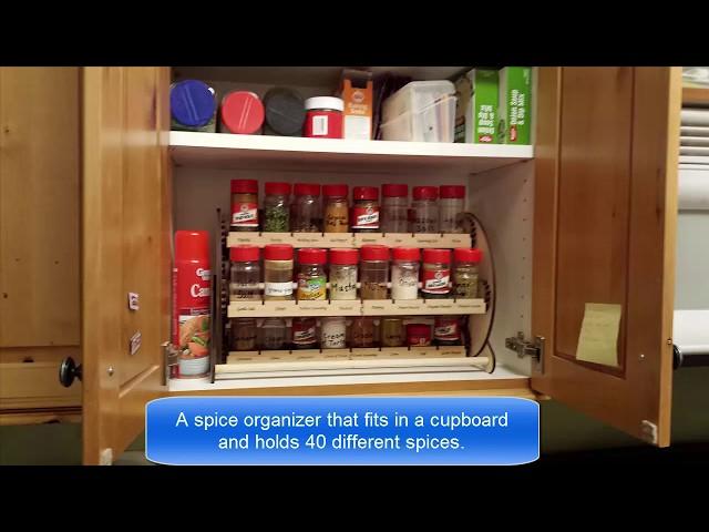 Spice organizer -- another great product from Vector Innovation