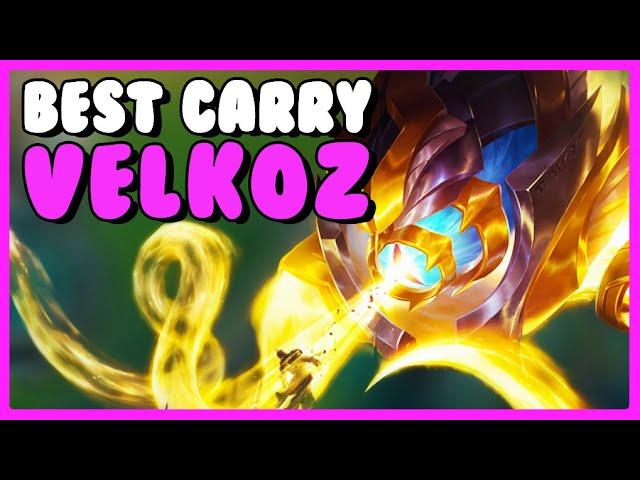 WHY VEL'KOZ BOT LANE BEATS ANY ADC | BEST VEL'KOZ GAME SEASON 12