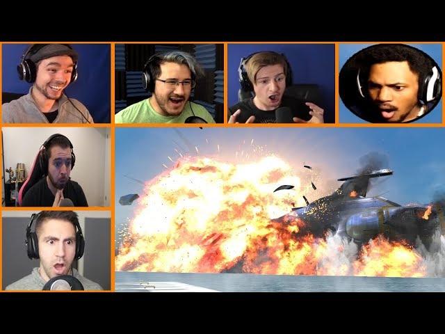 Let's Players Reaction To The Aurora Exploding | Subnautica