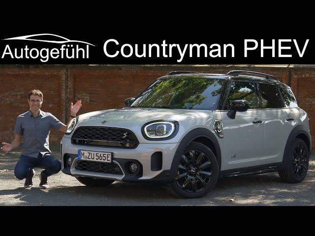 new Mini Countryman PHEV FULL REVIEW 2021 Mini Cooper SE Countryman ALL4 - Autogefühl