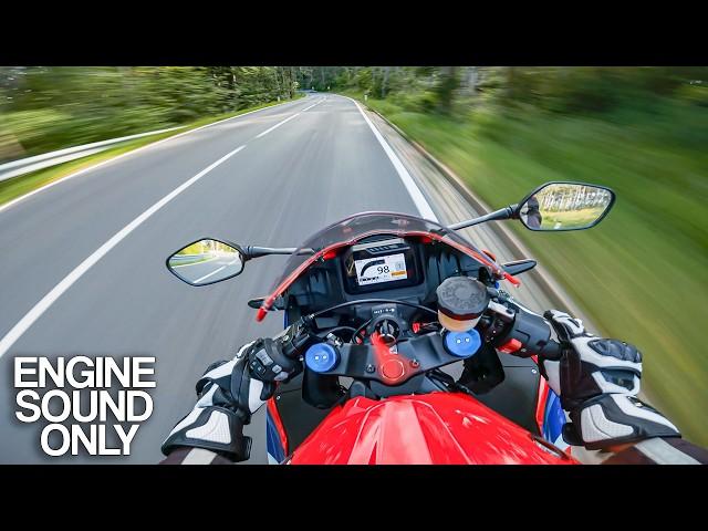 2024 Honda CBR600RR exhaust sound [RAW Onboard]