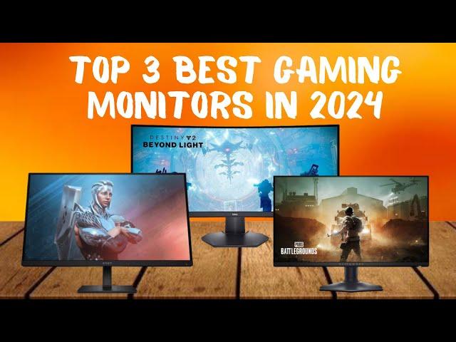 Top 3 BEST Budget Gaming Monitors in 2024. (Do not buy without watching the video)