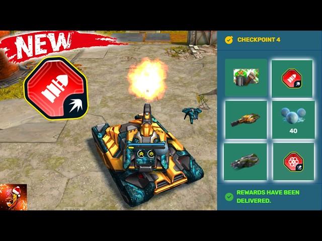 Tanki Online - Snow Trap Mini-game 2025 | NEW Thunder ''Bolter'' augment!