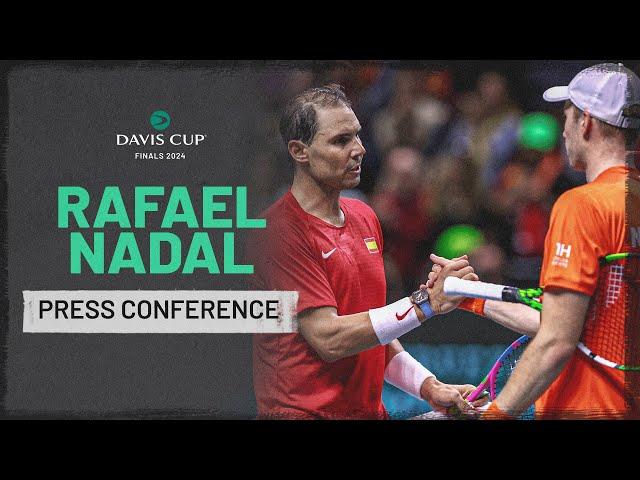 Rafael Nadal Post Match Full Press Conference | 2024 Davis Cup Finals Malaga