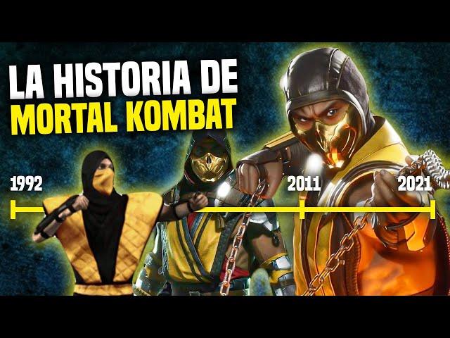 La HISTORIA completa de MORTAL KOMBAT 