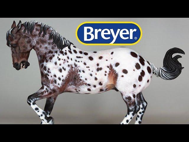 'Scorpio' BREYER Custom Model Horse to REALISTIC Appaloosa