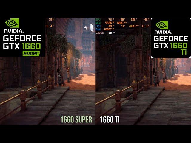 GTX 1660 Super vs GTX 1660 Ti