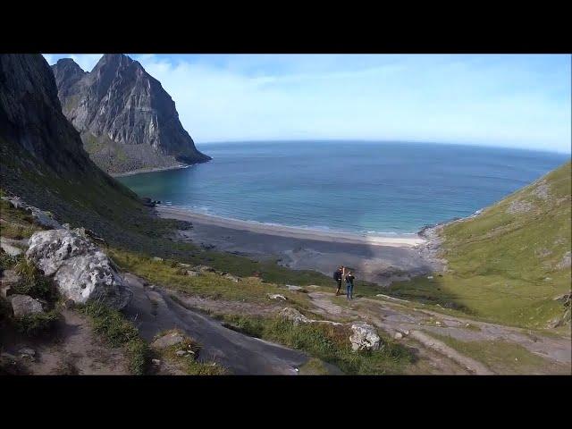 Kvalvika beach Hike 2019, Lofoten (Norway)