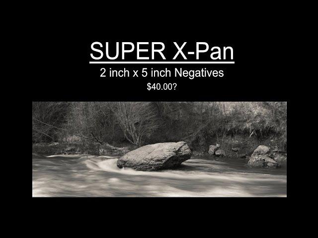 Super Xpan - Intrepid 4x5 Half Dark Slide and Focusing Hood