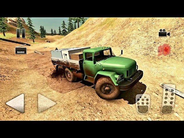 Truck Transporting Heavy Cargo |Truck Driver Crazy Road 2