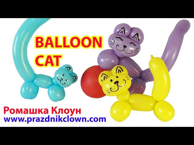 How to Make a One Balloon Animal Cat DIY TUTORIAL