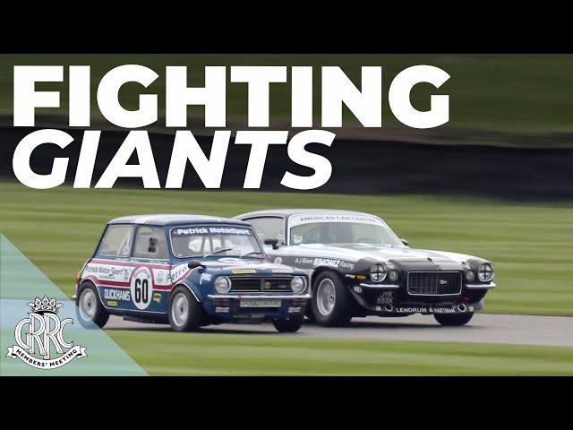 Mighty Mini battles giant Camaro, Capri and Scirocco at Goodwood | #79MM