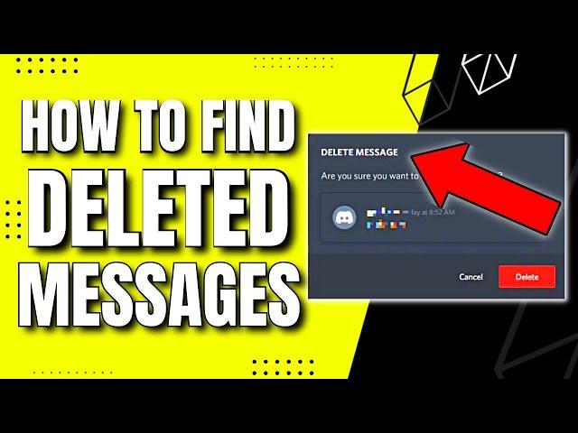 How To See Deleted Messages on Discord (Simple Way)