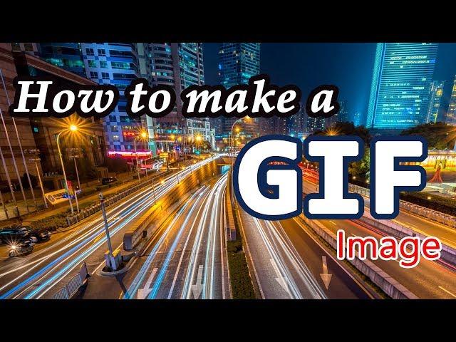 How to make an Animated GIF image in Photoshop