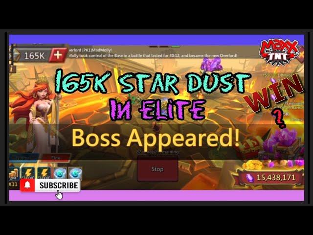 165k Star Dust in Elite(Lords Mobile)