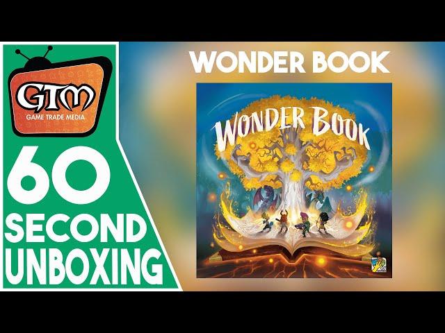 Wonder Book by DV Games (Dv Giochi)| Game Trade Minute | (A 60 Second #Tabletopgaming Snapshot)