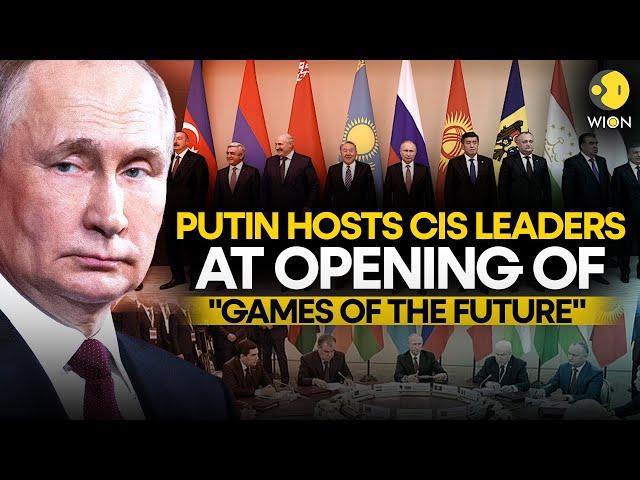 PUTIN LIVE: Putin hosts CIS leaders at opening of "Games of the Future" in Russia's Kazan |WION LIVE