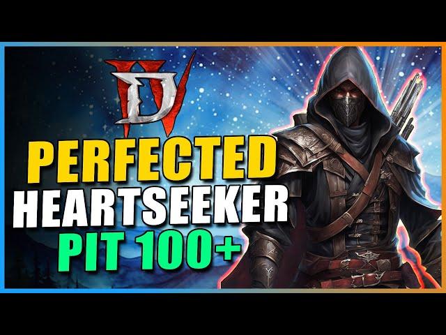 Diablo 4 Season 4 - THE BEST Rogue Build Pit 100+ | Perfected Heartseeker Endgame Build