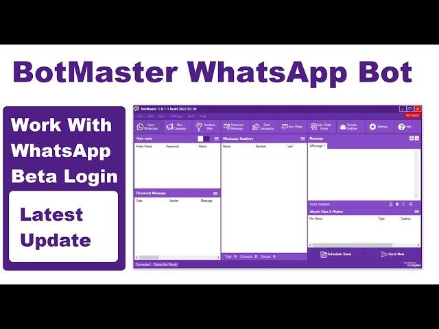 BotMaster MediaPlus Demo - WhatsApp bot for your Business #BotMaster