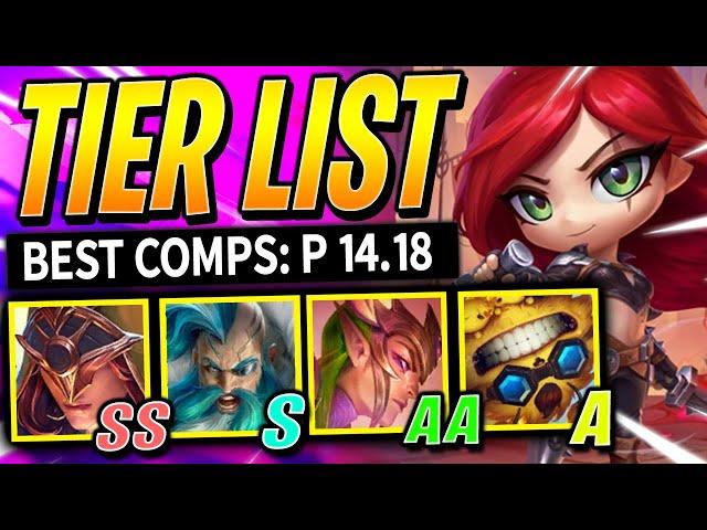 BEST TFT Comps for Patch 14.18 | Teamfight Tactics Guide | Set 12 Ranked Beginners Meta Tier List