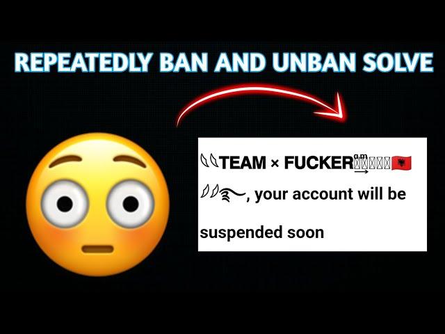 Repeatedly fruad and deception suspension glitch solve | how to remove former username 