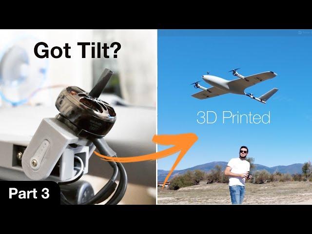 I Built an Autonomous Drone at Home: Part 3 (Tilt-Rotor Wings) // EP09