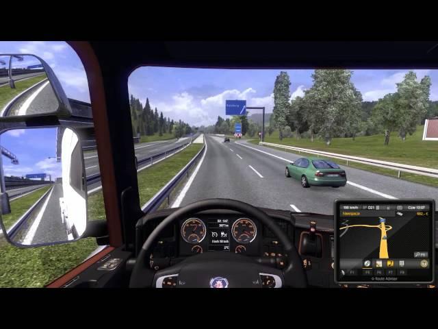 ETS2 Euro Truck Simulator 2 SPEED RECORD 255 KM/H