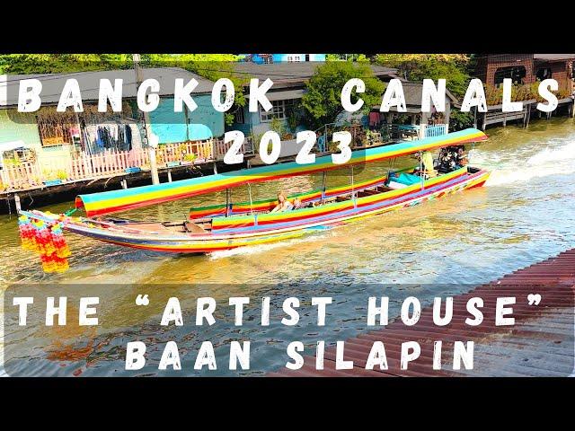 Bangkok Artist House, Canal tour, & why you should go here!  Most authentic Bangkok day visit!