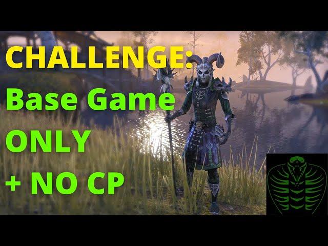 Build Challenge: Base Game Sets ONLY + NO CP - Elder Scrolls Online Tutorial
