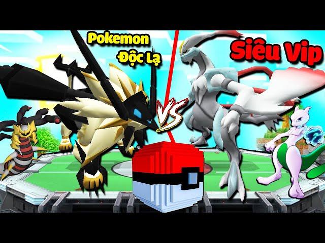 POKEMON ĐỘC LẠ BÌNH DƯƠNG VIP NHẤT ?? MINI GAME : ĐẤU TRƯỜNG PIXELMON SIÊU CẤP