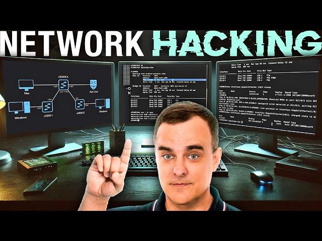 Hacking networks with Python (FREE CCNA 200-301 Course 2024)