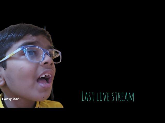 Gamer Abeer 1215 is last time live on youtube 