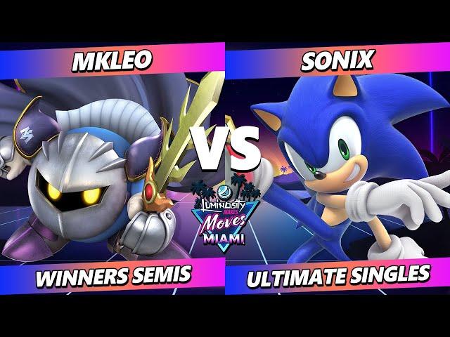 LMM Miami 2024 TOP 8 - Sonix (Sonic) Vs. MkLeo (Meta Knight, Joker) Smash Ultimate - SSBU